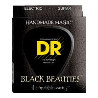Thumbnail van DR Strings BKE12 Black Beauties  Black coated Extra Heavy