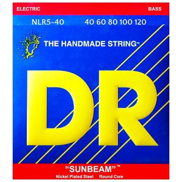 Preview van DR Strings NLR5-40 SunBeam  Light 5 string