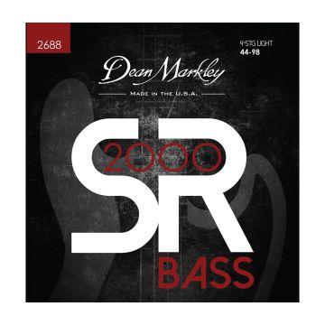 Preview van Dean Markley 2688 SR2000 High Performance Bass Guitar Strings Light 4 String 44-98