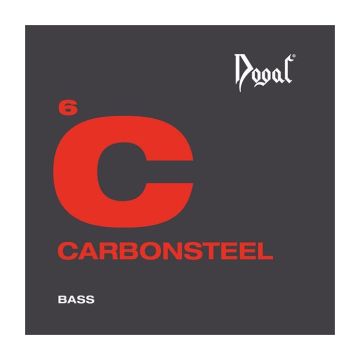 Preview van Dogal CS90C5035 Carbon Steel round wound 035‐ 105, 5string