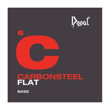Preview van Dogal JC106B Carbon Steel flat wound 040‐098, 4string