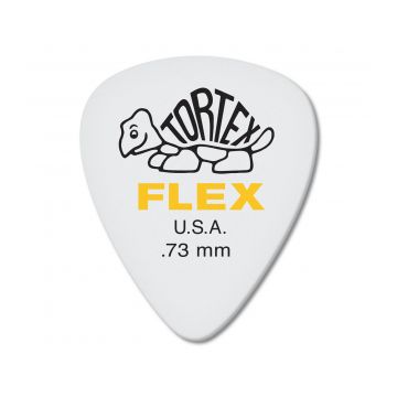 Preview van Dunlop 428R.73 Tortex Flex Standard Yellow 0.73mm