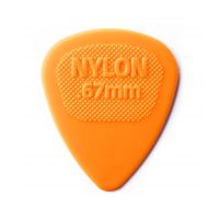 Thumbnail van Dunlop 443R.67 Nylon Midi Standard Orange 0.67mm