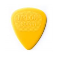 Thumbnail van Dunlop 443R.80 Nylon Midi Standard Yellow 0.80mm