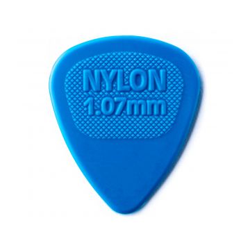 Preview van Dunlop 443R1.07 Nylon Midi Standard Blue 1.07mm