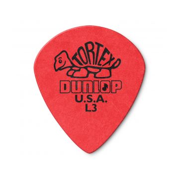 Preview van Dunlop 472RL3 Tortex Jazz III Red 0.50mm