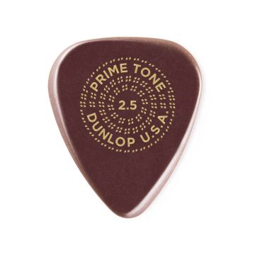 Preview van Dunlop 511R2.5 PRIMETONE Standard Sculpted Plectra Smooth 2.5mm