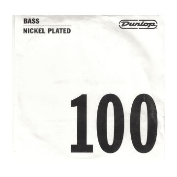Preview van Dunlop DBN100 STANDARD SERIES NICKEL WOUND Bass Strings Single .100