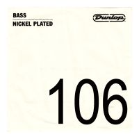 Thumbnail van Dunlop DBN106 STANDARD SERIES NICKEL WOUND Bass Strings Single .106