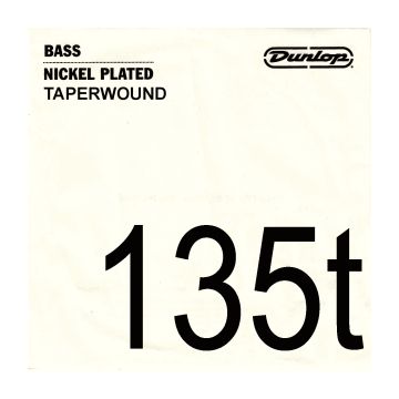 Preview van Dunlop DBN135T STANDARD SERIES NICKEL WOUND Bass Strings Single .135T Tapered