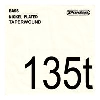 Thumbnail van Dunlop DBN135T STANDARD SERIES NICKEL WOUND Bass Strings Single .135T Tapered