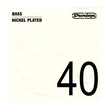 Preview van Dunlop DBN40 STANDARD SERIES NICKEL WOUND Bass Strings Single .040