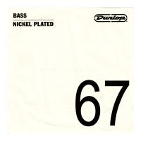 Thumbnail van Dunlop DBN67 STANDARD SERIES NICKEL WOUND Bass Strings Single .067