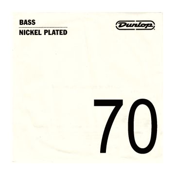 Preview van Dunlop DBN70 STANDARD SERIES NICKEL WOUND Bass Strings Single .070