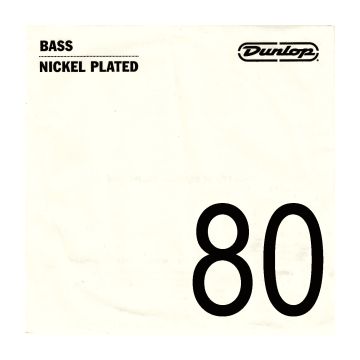 Preview van Dunlop DBN80 STANDARD SERIES NICKEL WOUND Bass Strings Single .080