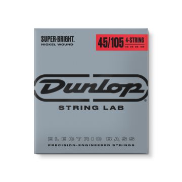 Preview van Dunlop DBSBN45105M MEDIUM SCALE  Medium Super Bright Nickel