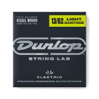 Thumbnail van Dunlop DEN1362  NICKEL WOUND ELECTRIC BARITONE GUITAR STRINGS 13-62