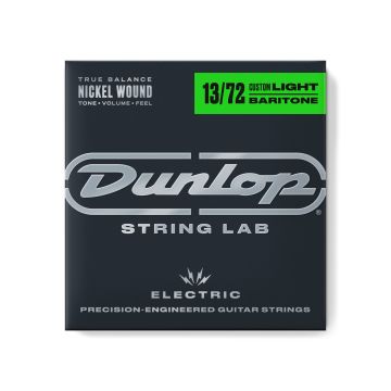 Preview van Dunlop DEN1372  NICKEL WOUND ELECTRIC BARITONE GUITAR STRINGS 13-72