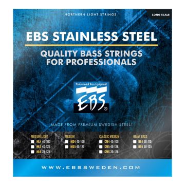Preview van EBS Sweden SS-ML5S Northern Medium Light Stainless Steel Classic Medium