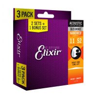 Thumbnail van Elixir 11027  3 pack Nanoweb Custom light (16538)