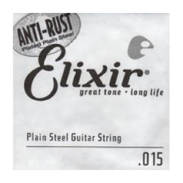 Preview van Elixir 13015 .015 Plain steel - Electric or Acoustic