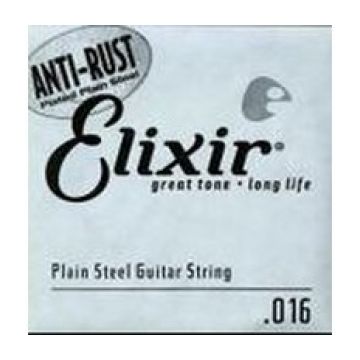 Preview van Elixir 13016 .016 Plain steel - Electric or Acoustic