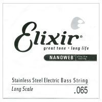 Thumbnail van Elixir 13366 Nanoweb Stainless steel .065