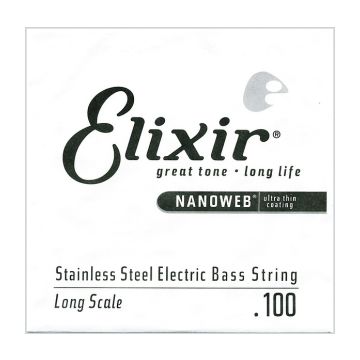 Preview van Elixir 13402 Nanoweb Stainless steel .100