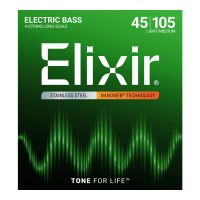 Thumbnail van Elixir 14677 Nanoweb stainless steel Longscale medium