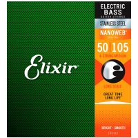 Thumbnail van Elixir 14702 Nanoweb stainless steel Longscale medium