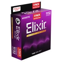 Thumbnail van Elixir 16568 - 3 pack Nanoweb Custom light 16027