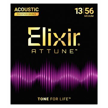 Preview van Elixir 21102 ATTUNE&trade; PHOSPHOR BRONZE   Medium