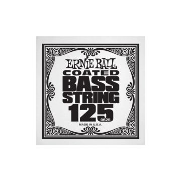 Preview van Ernie Ball 0625 Coated Nickel Wound Electric Bass String Single  .125