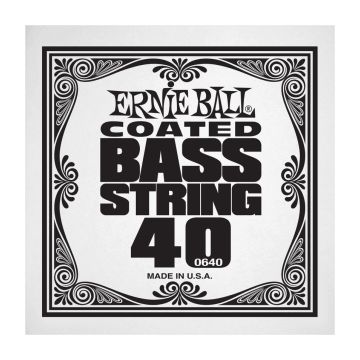 Preview van Ernie Ball 0640 Coated Nickel Wound Electric Bass String Single .040