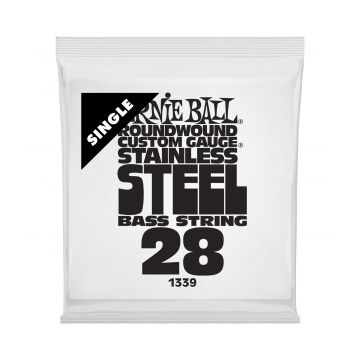 Preview van Ernie Ball 1339 Stainless Steel Electric Bass Strings Single .028W