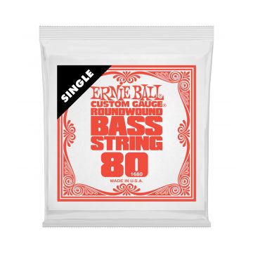 Preview van Ernie Ball 1680 Nickel Wound Electric Bass String Single .080