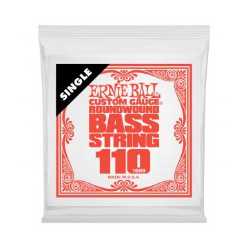 Preview van Ernie Ball 1699 Nickel Wound Electric Bass String Single .110