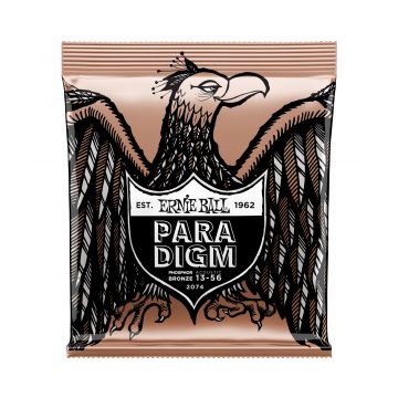 Preview van Ernie Ball 2074 Paradigm Medium Phosphor Bronze Acoustic Guitar Strings - 13-56 Gauge