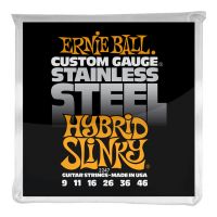 Thumbnail van Ernie Ball 2247 Hybrid Slinky Stainless Steel Wound Electric