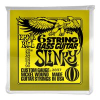 Thumbnail van Ernie Ball 2837 Slinky 6-String w/ small ball end 29 5/8 scale Bass ( baritone)