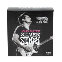 Thumbnail van Ernie Ball 3817 6-Pack JOHN MAYER SILVER SLINKY SIGNATURE ELECTRIC GUITAR STRINGS