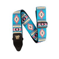 Thumbnail van Ernie Ball 5326 CLASSIC JACQUARD GUITAR STRAP/BASS STRAP - SEDONA BLUE