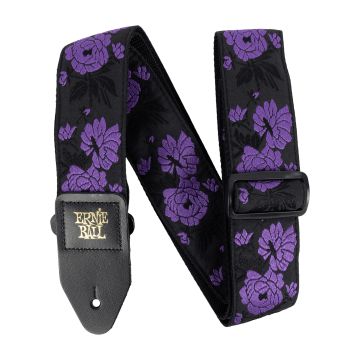 Preview van Ernie Ball 5359 CLASSIC JACQUARD GUITAR STRAP/BASS STRAP - LAVENDER ROSE