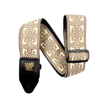 Preview van Ernie Ball 5437 CLASSIC JACQUARD GUITAR STRAP/BASS STRAP - GOLDEN TAPESTRY