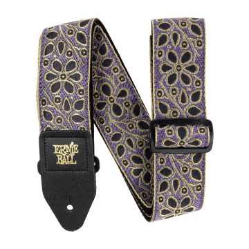 Preview van Ernie Ball 5629 CLASSIC JACQUARD GUITAR STRAP/BASS STRAP - JASMINE AND JUICE