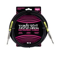 Thumbnail van Ernie Ball 6048 10&#039; Straight / Straight Instrument Cable - Black