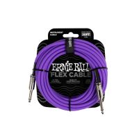 Thumbnail van Ernie Ball 6420 FLEX INSTRUMENT CABLE STRAIGHT/STRAIGHT 20FT - PURPLE