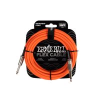 Thumbnail van Ernie Ball 6421 FLEX INSTRUMENT CABLE STRAIGHT/STRAIGHT 20FT - ORANGE