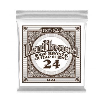 Preview van Ernie Ball P01424 Earthwood 80/20 Bronze Acoustic Guitar String .024