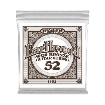 Preview van Ernie Ball P01452 Earthwood 80/20 Bronze Acoustic Guitar String .052